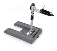 Rotary Fly Tying Vise Tool with Removable Base and Storage Bag, Universal Binding Station for Making Fishing Flies, Jigs, and Lures, Ideal Fly Fishing Accessory