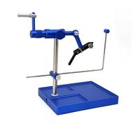 Rotary Fly Tying Vise with Pedestal Base, Adjustable Jaws for Hook Sizes 28 to 4/0 - Ideal for Fly Fishing Enthusiasts