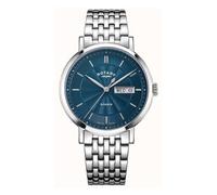 Rotary Men's GB05420/05 Windsor Blue Dial Bracelet Watch