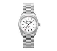 Rotary 1895 Commando Field Silver White Dial Watch GB05535/18