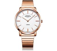 Rotary Gents Rose Gold PVD Expander London GB02767/02