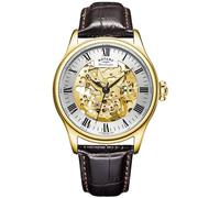 Rotary Greenwich Skeleton Men's Silver Watch GS02941/03