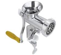 Rotary Grinder Sausage Stuffer, Manual Meat Grinder Household Aluminum Alloy Manual Sausage Meat Grinder Pepper Spice Grinding Machine Kitchen Tool