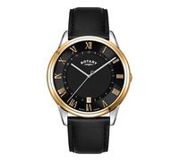 Rotary GS053910/10 Cambridge Black Leather Strap Watch - W13247