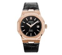 Rotary GS05414/04 Regent Black Leather Strap Watch - W13155
