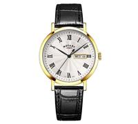 Rotary GS05423/01 Heritage Black Leather Strap Watch - W13159