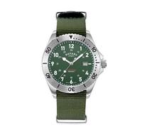 Rotary GS05475/56 Commando Green Nylon Strap Watch - W13186