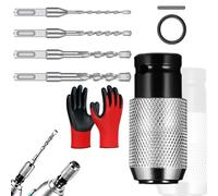 Rotary Hammer Adapter with Impact Drill Bits Set, 2026 Upgraded Electric Hammer to Drill Converter, Portable Electric Wrench Adapter, Multi-Functional Rotary Hammer Adapter Set (1 Set)