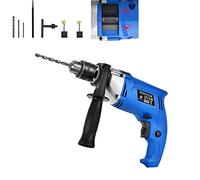 Rotary Hammer Drill, 240V 850W 2 Mode in 1, Including 360° Auxiliary Handle, Quick Change Chuck, Depth Stop, for Drilling Steel and Concrete