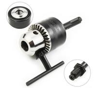 Rotary Hammer Drill Chuck with 1 5 13mm Capacity, 12 20UNF Thread and Key for SDS Plus Shank Suitable for Multiple Electric Drills