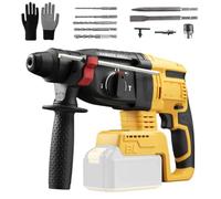 Rotary Hammer Drill Cordless Compatible with Dewalt 20V Battery, Brushless Compact Hammer Drill, Bare Unit