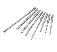 Rotary Hammer Impact Drill BIT Set 2 PITS 2 Slots SDS Shank Electric Hammer BITS