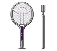 Rotary Head Electric Fly Swatter, Rechargeable Mosquito Killer, Two-in-one Indoor And Outdoor