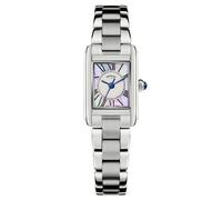 Rotary Ladies Heritage Astoria Mother of Pearl Dial Rectangular Stainless Steel Bracelet Watch