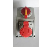 Rotary Isolator Switch Socket 32A 5 Pin 3Phase 415V IP54