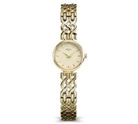 Rotary Ladies 1895 Champagne Dial Gold Plated Stainless Steel Bracelet Watch
