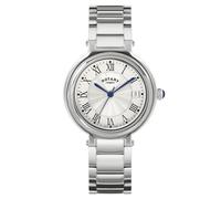 Rotary Heritage Women's Silver Tone Dial & Stainless Steel Bracelet Watch