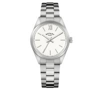 Rotary Ladies Heritage White Dial Stainless Steel Bracelet Watch