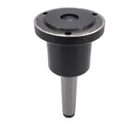 Rotary Lathe Tailstock Taper Handle Rotating Three-jaw Chuck Connecting Rod Flange Over Plate(No. 2 80)