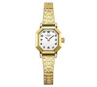 Rotary Ladies Heritage Octagonal Case Gold Plated Stainless Steel Expander Bracelet Watch