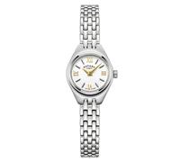 Rotary Ladies Cocktail White Dial SS Bracelet Watc One Size Silver