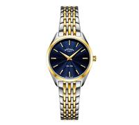 Rotary Ultra Slim Two Colour Navy Dial Watch LB08011/05
