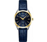 Rotary Ls08011-05 Ultra Slim 27Mm Quartz Watch In Blue Blue One Size