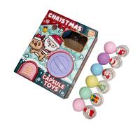 Rotary Machine - Christmas Grab Machine Small - Gashapon Machine for Home Classroom Office Retailer Girls Children Activities Party Planner
