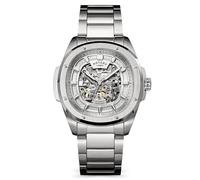 Rotary Men's Apex 100 Automatic Skeleton Dial Stainless Steel Bracelet Watch