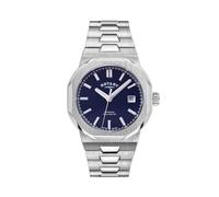 Rotary Men's Automatic Stainless Steel Regents Watch GB05410 (Blue dial)