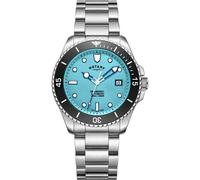 Rotary Men's Seamatic 300M Water Resistance Blue Dial Stainless Steel Bracelet Watch