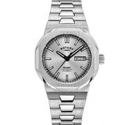 Rotary Men's Regent Automatic 100M Water Reistance Silver Dial Stainless Steel Bracelet Watch