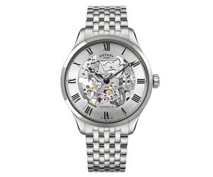 Rotary Men's Greenwich Automatic Stainless Steel Bracelet Watch