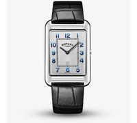 Rotary Mens Heritage Astoria Black Leather Strap Watch GS05280/70