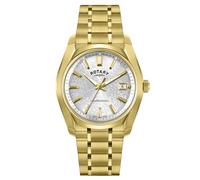 Rotary Lumen Men's PVD Gold Tone Bracelet Watch