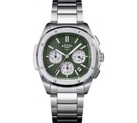 Rotary Men's RGB10029-24 Apex 100 40mm Watch in Silver Rotary Silver One Size