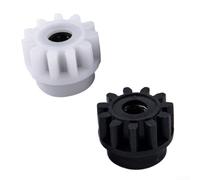 Rotary Mop Replacement Gear with Directional Indicator for Proper Assembly (Black)