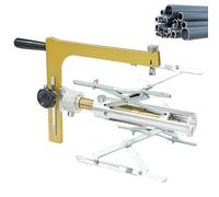 Rotary PE Pipe Scraper, Manual PE Pipe Edge Planer, Special Pipe External Scraping Tool, Pipe Peeler, Adjustable Clamp for Removing Oxide Layer(75-200mm)