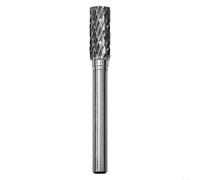 Rotary Point Burrs Die Grander Carbide Rotary File Milling Metal Grinding Cutter Burr Head Drill Bit 6mm Shank Weld Joint Cleaning(8mm)