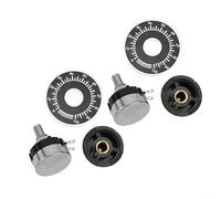 Rotary Potentiometer, Single Turn Carbon Film Variable Resistor with 3 Terminals and 6mm Shaft for Motor Speed Control and Inverter Regulat(100 OHM)