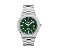 Rotary Regent Automatic 100m Men's Green Dial & Stainless Steel Watch