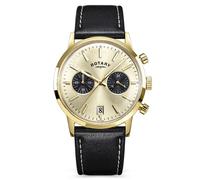 Rotary RGS10068/03 1895 Chronograph Brown Leather Strap Watch - W13322