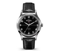 Rotary RGS10081/04 1895 Automatic Black Leather Strap Watch - W13329