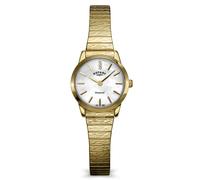 Rotary Ladies Heritage Altera Mother of Pearl Gold Plated Stainless Steel Expander Bracelet Watch