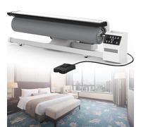 Rotary Roller Iron Steam Press Machine - Continuous Steam Ironer with Foot Pedal for Bed Sheets, Pillowcases, Napkins, and Flat Fabrics