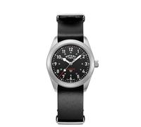 Rotary 1895 Commando Field Black Leather Nato Watch GS05535/19