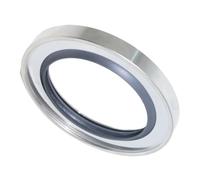 Rotary Screw Oil Seal with Double Lips, PTFE Oil Seal Single Lip Stainless Steel for Shaft 1pc(CSL,15X42X7mm)