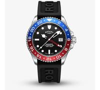 Rotary Seamatic Automatic GMT Blue & Red Watch GS04378/95