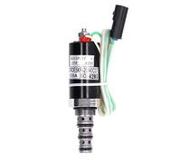 Rotary Solenoid Valve Stainless Steel Hydraulic Pump Control Reliable Valve Applicable Kobelco SK200-6E SK200-3 Excavator