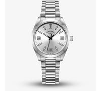 Rotary Men's White Dial Stainless Steel Bracelet Watch